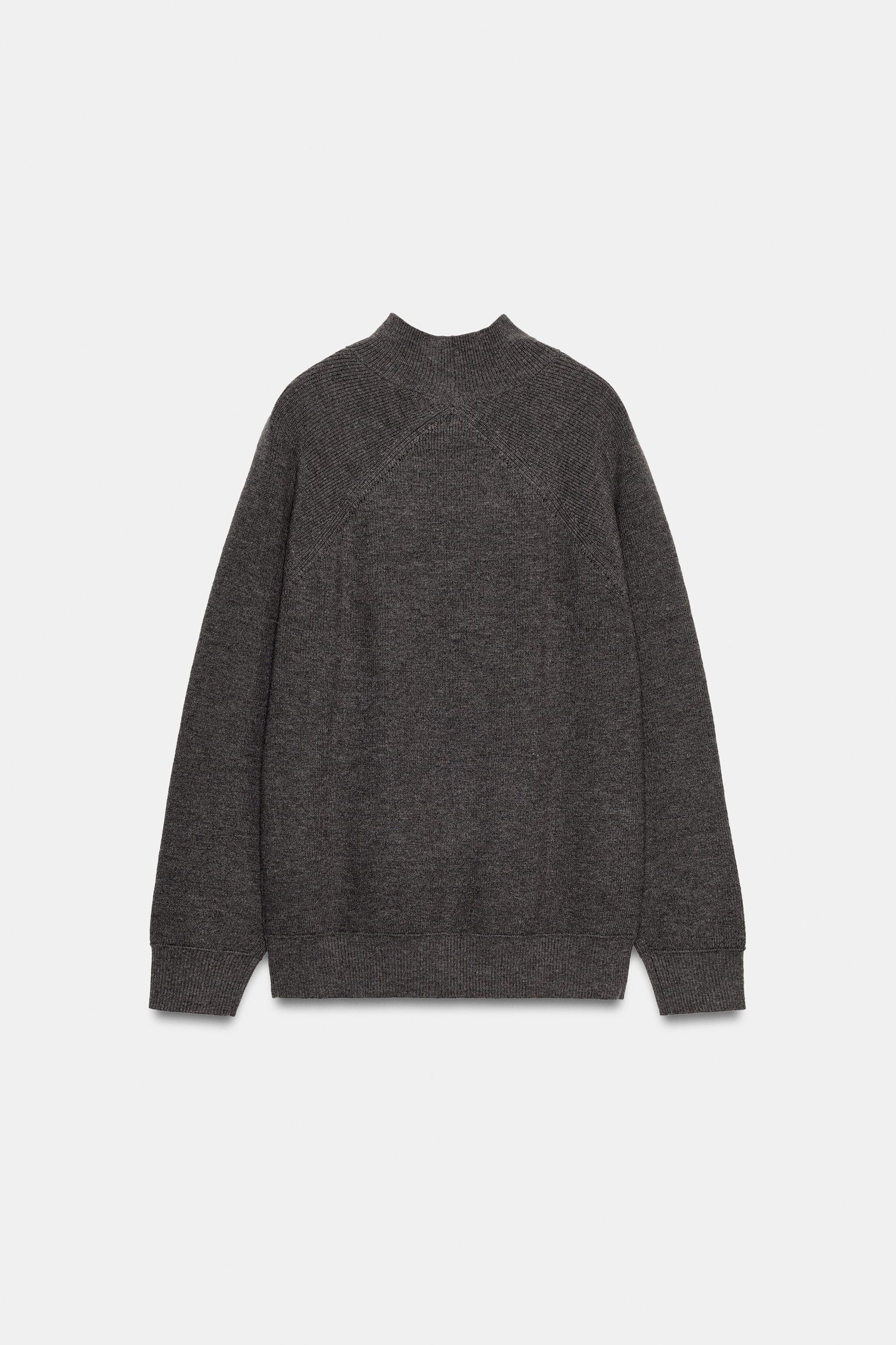 HIGH NECK KNIT JUMPER